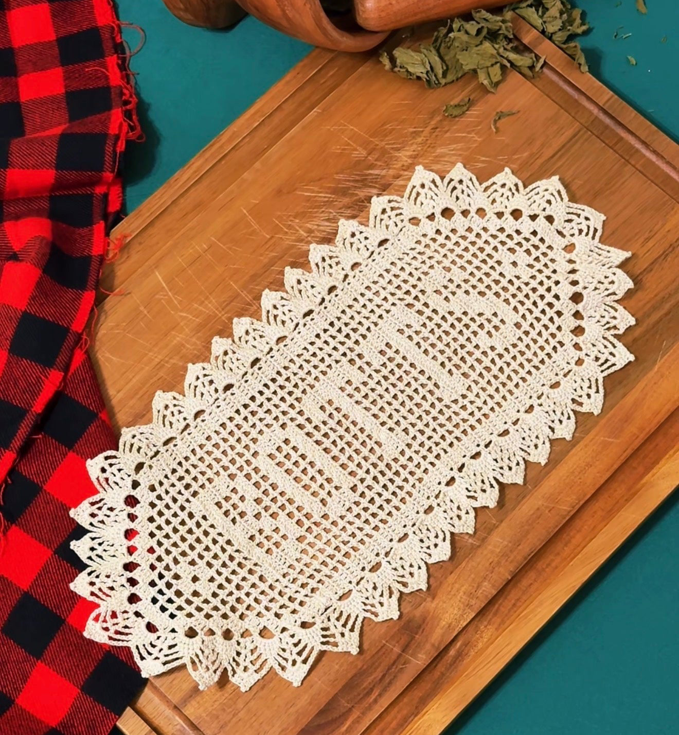 Name Doily - CUSTOM ORDER