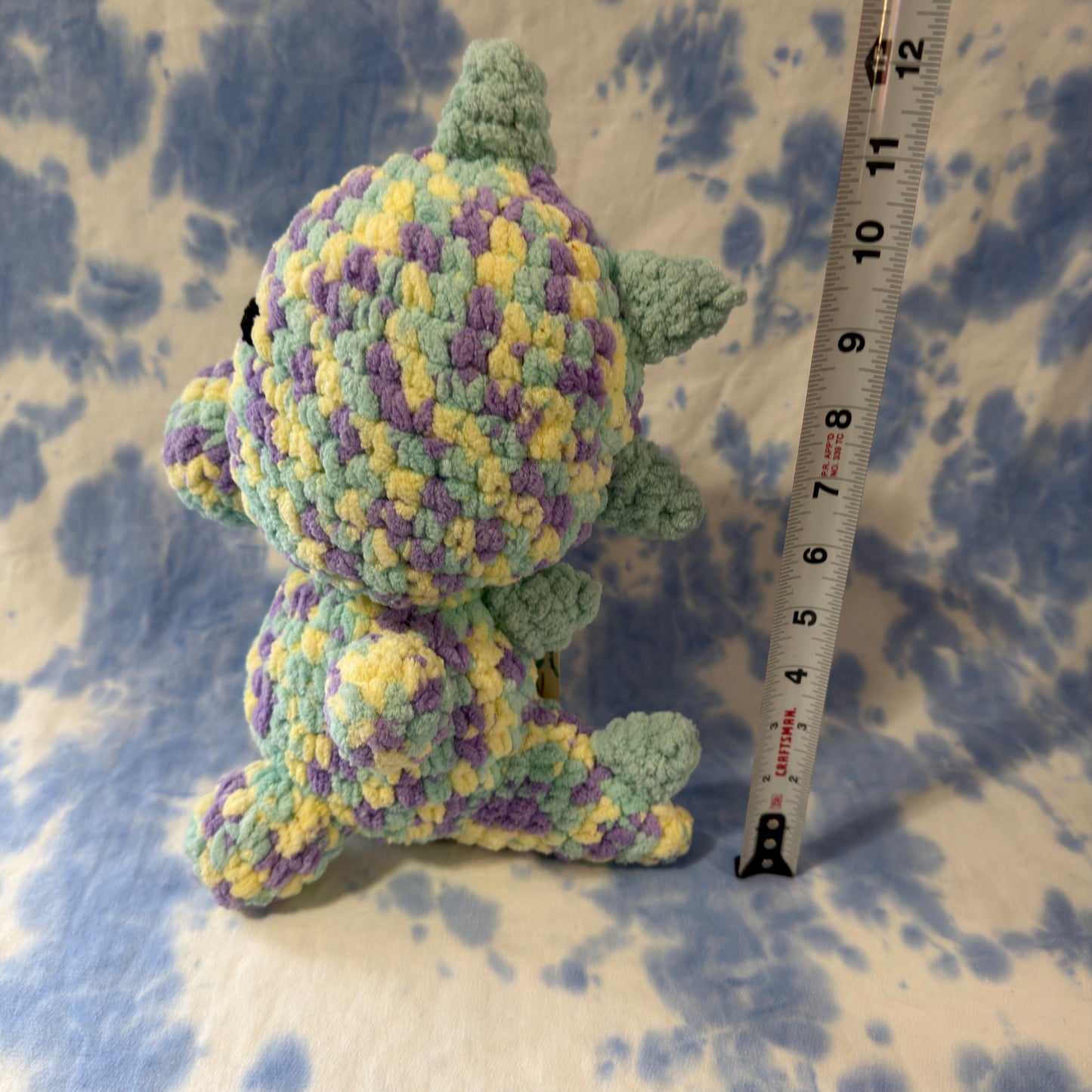 Striped Dino with Spikes
