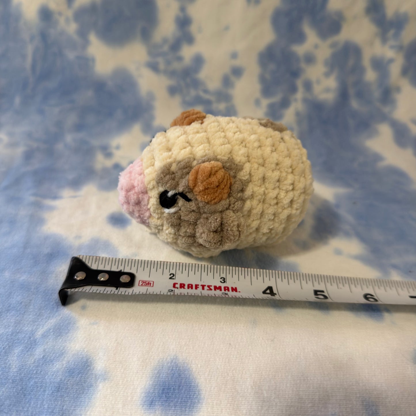 Mini Cow Plushie Tan