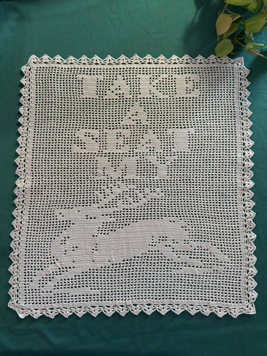 Doily: Deer Tapestry