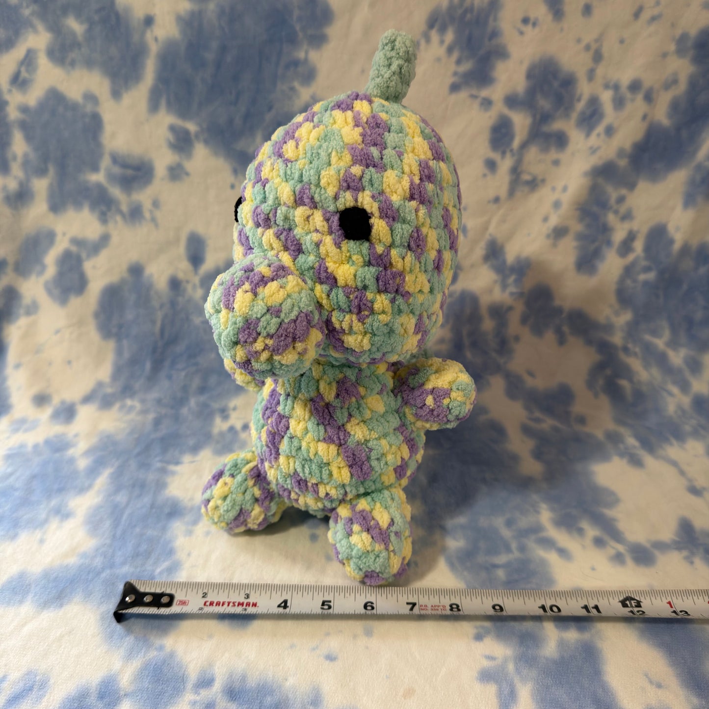 Striped Dino with Spikes