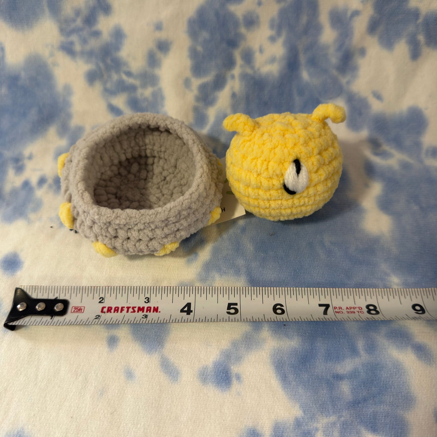 Yellow Alien Plushie