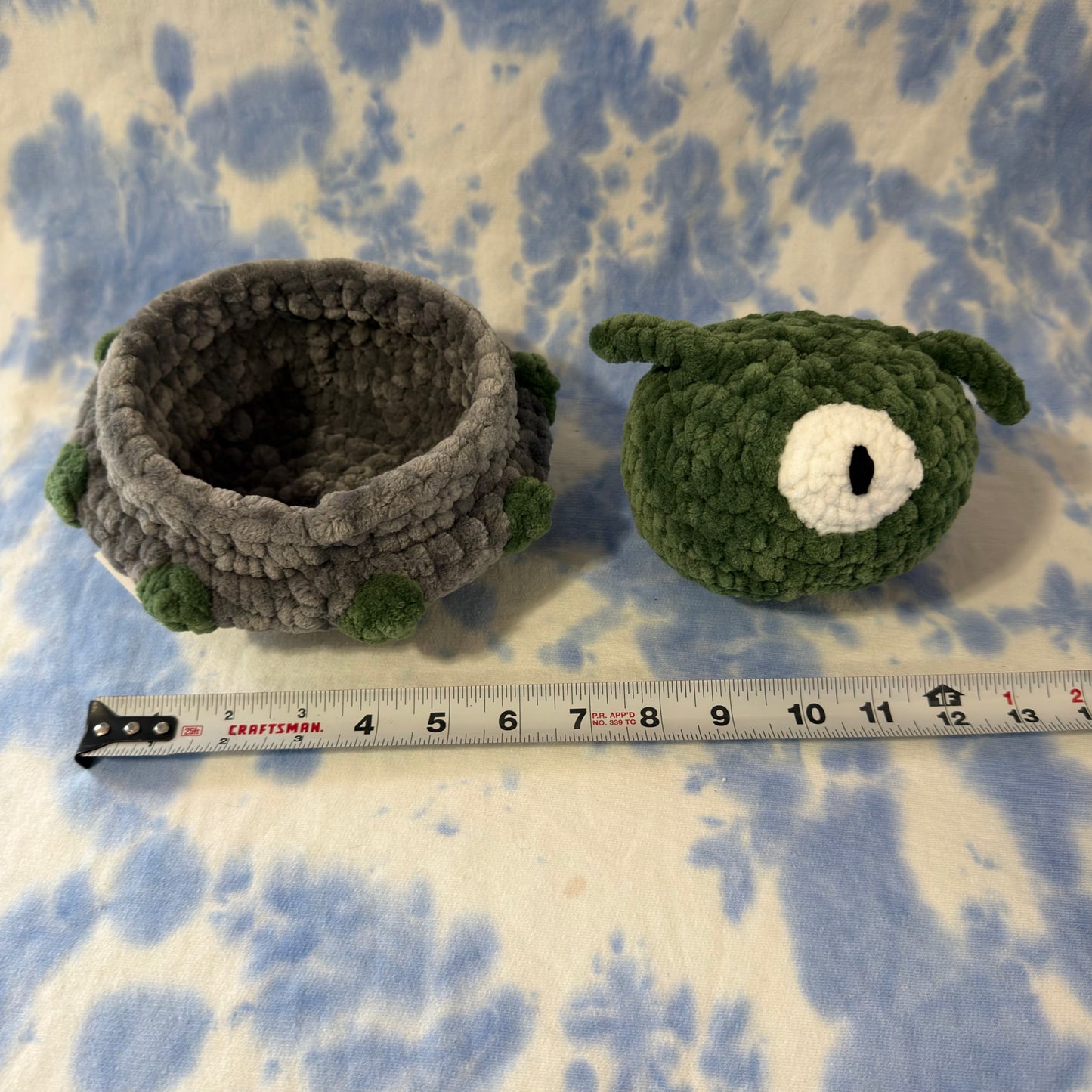 Large Green Alien Plushie