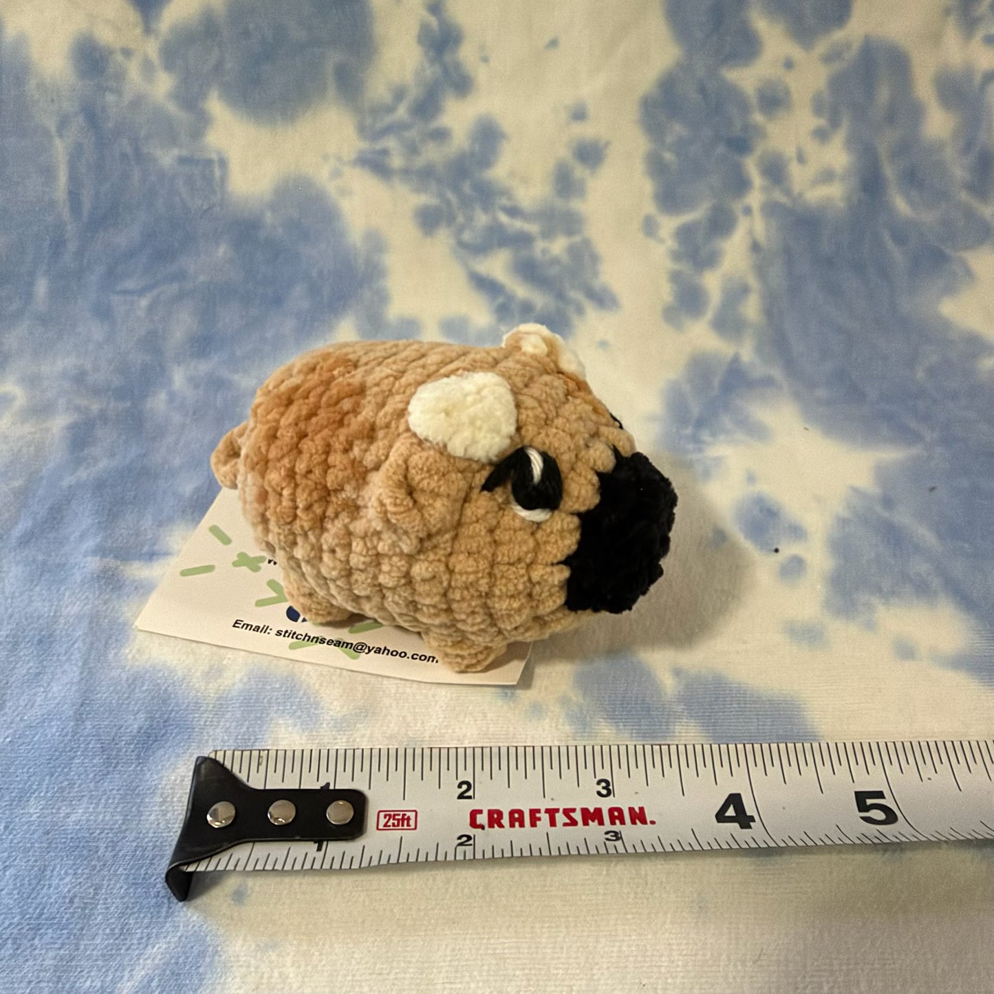Mini Cow Plushie Brown