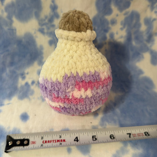 Potion Bottle Plushie-Pink