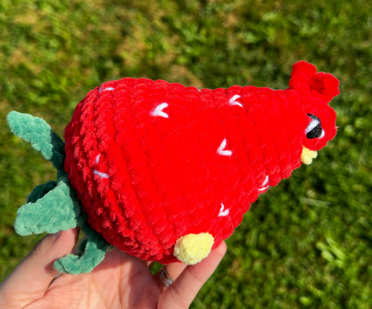 Strawberry Chicken PDF Crochet Pattern ONLY